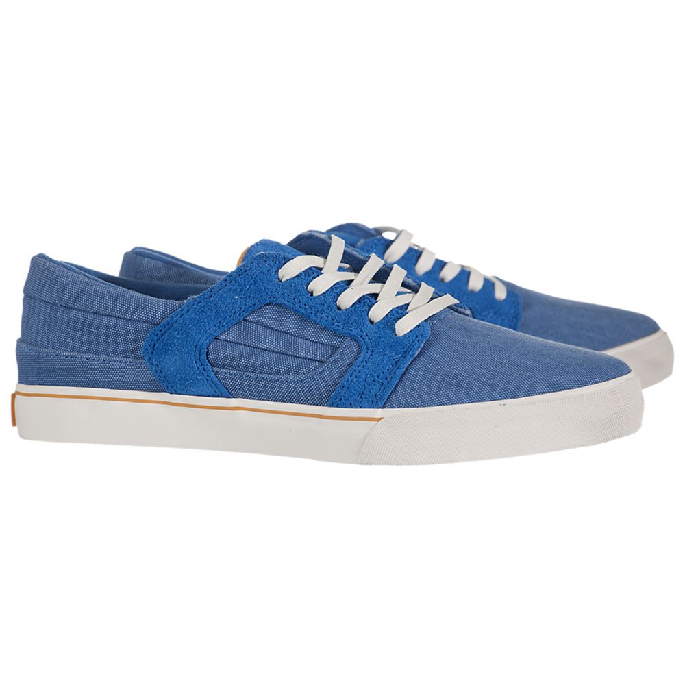 Baskets Basses Supra SkyLow II Bleu Blue/Orange-White Homme | VSX-76412677